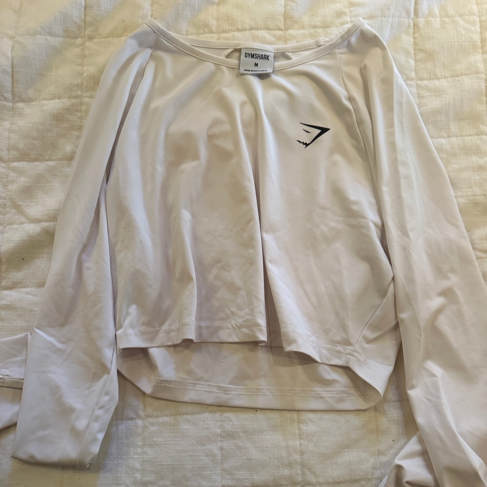 Gymshark long sleeve crop top